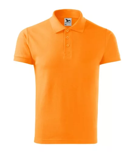 Cotton galléros póló férfi mandarinsárga 3XL