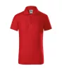 Pique Polo galléros póló gyerek piros 110 cm/4 éves