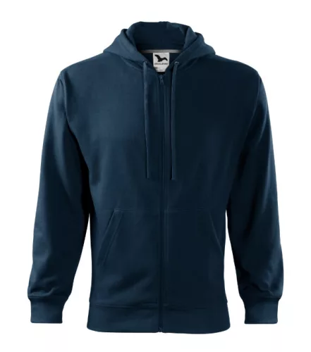 Trendy Zipper felső férfi tengerészkék 3XL