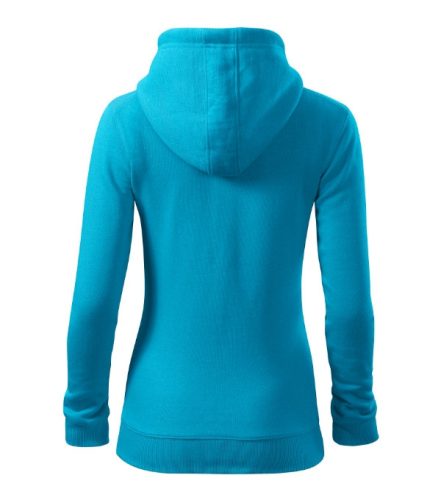 Trendy Zipper felső női türkiz M