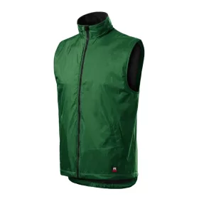 Body Warmer mellény unisex üvegzöld 4XL