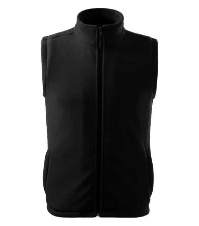 Next polár mellény unisex fekete 01 (brand label) M