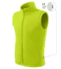 Next polár mellény unisex lime 62 (brand label) XS