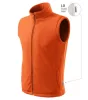 Next polár mellény unisex narancssárga 11 (brand label) XS