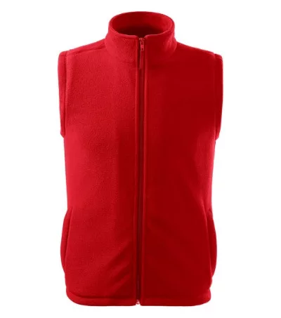 Next polár mellény unisex piros 07 (brand label) 3XL