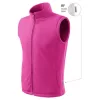 Next polár mellény unisex fukszia 49 (brand label) 3XL