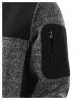 Softshell kabát férfi Casual 550 kötött melanzs szürke S méret