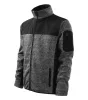 Softshell kabát férfi Casual 550 kötött melanzs szürke L méret