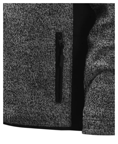 Softshell kabát férfi Casual 550 kötött melanzs szürke 2XL méret