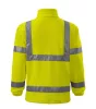 Polár unisex HV Fleece Kabát 5V1 fluoreszkáló sárga 2XL méret