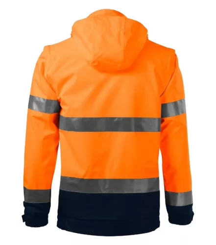 Kabát unisex HV Guard 4 in 1 5V2 fluoreszkáló narancssárga 3XL méret