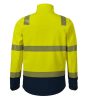 Softshell kabát unisex HV Drop 5V3 fluoreszkáló sárga M méret