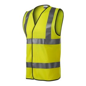   Biztonsági mellény unisex HV Bright 9V3 fluoreszkáló sárga M méret