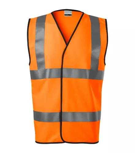 Biztonsági mellény unisex HV Bright 9V3 fluoreszkáló narancssárga 2XL méret