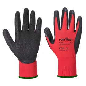 Flex Grip latex kesztyű Red/Black S