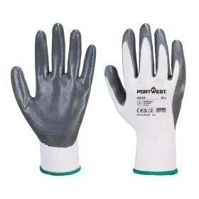 Flexo Grip nitril kesztyű Grey/White L