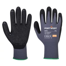 DermiFlex Plus védőkesztyű Grey/Black L