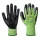 Zöld vágásbiztos nitril hab kesztyű Green/Black S