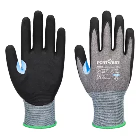 CS Cut D21 Nitrile vágásbiztos kesztyű Grey/Black L