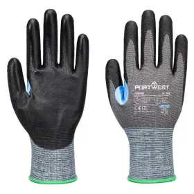 CS Cut D21 PU vágásbiztos kesztyű Grey/Black S
