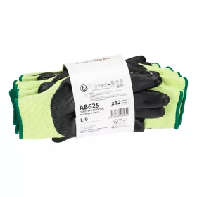   Cut D13 PU Essential Multipack kesztyű (12 pár) Yellow/Black L