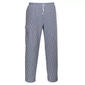 Chef's Chester nadrág Blue Check M