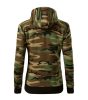 Felső női Camo Zipper C20 barna terepszín 2XL méret
