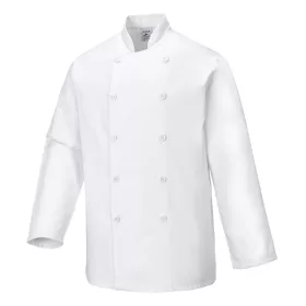 Sussex séfkabát L/S fehér M