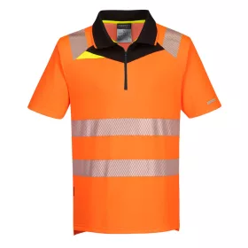 DX4 Hi-Vis póló S/S Orange/Black 4XL