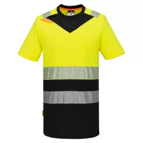 DX4 Hi-Vis Class 1 póló S/S Yellow/Black S
