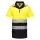DX4 Hi-Vis cipzáros Class 1 póló S/S Yellow/Black 4XL
