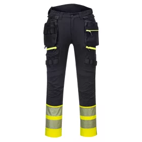  DX4 Hi-Vis levehető holster zsebes Class 1 nadrág Yellow/Black 28