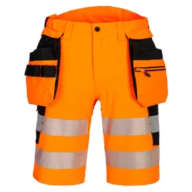 DX4 Hi-Vis Holster rövidnadrág Orange/Black 30