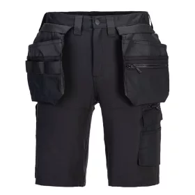 DX4 Hi-Vis Craft rövidnadrág fekete 28