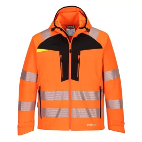 DX4 Hi-Vis Softshell (3L) Orange/Black 6XL