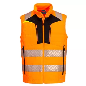 DX4 Hi-Vis Softshell Mellény Orange/Black 4XL