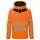 DX4 Hi-Vis kapucnis pulóver Orange/Black L