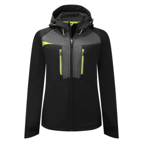 DX4 női softshell (3L) fekete L