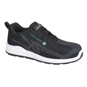 Eco Fly Composite Trainer S1PS SR FO Black/Blue 36