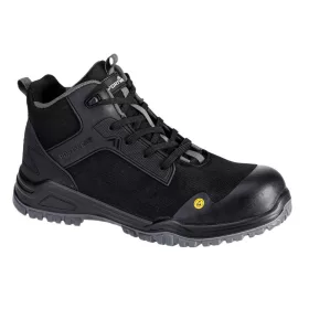 Bevel kompozit közepes bakancs S3S ESD SR FO Black/Grey 38
