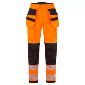   PW3 FR Modaflame Hi-Vis lengőzsebes téli nadrág Orange/Black L
