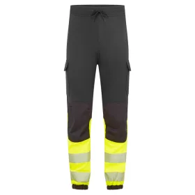   PW3 Modaflame Hi-Vis Class 1 FR lángálló jogger nadrág Black/Yellow L