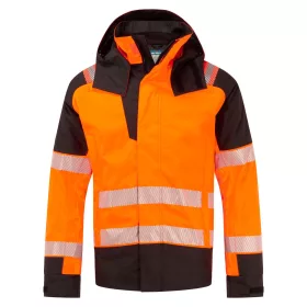 PW3 FR Modaflame Hi-Vis téli esőkabát Orange/Black L