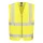 Bizflame Hi-Vis FR cipzáras jól láthatósági mellény sárga XX/3X