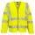 Bizflame Hi-Vis FR hosszú ujjú cipzáras mellény sárga XX/3X
