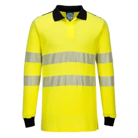 PW3 FR Modaflame Hi-Vis lángálló pólóing Yellow/Black L