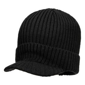 Beanie sapka csúcsos silddel fekete