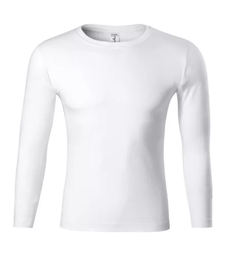 Progress LS póló unisex fehér L