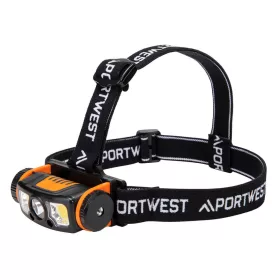 LED mozgásérzékelős USB fejlámpa Black/Orange