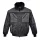 Kéttónusú pilóta kabát Black/Grey XXXL
